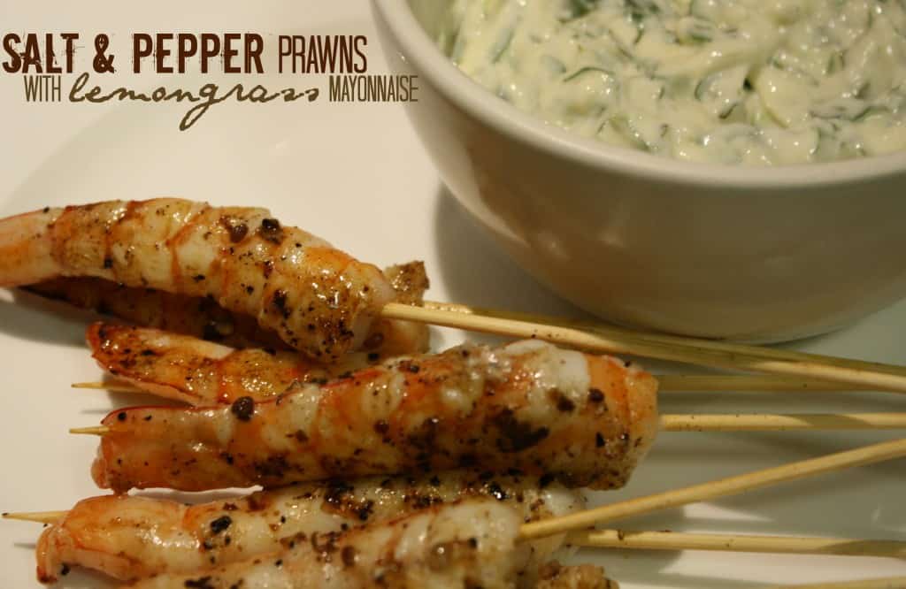 Salt and pepper prawns