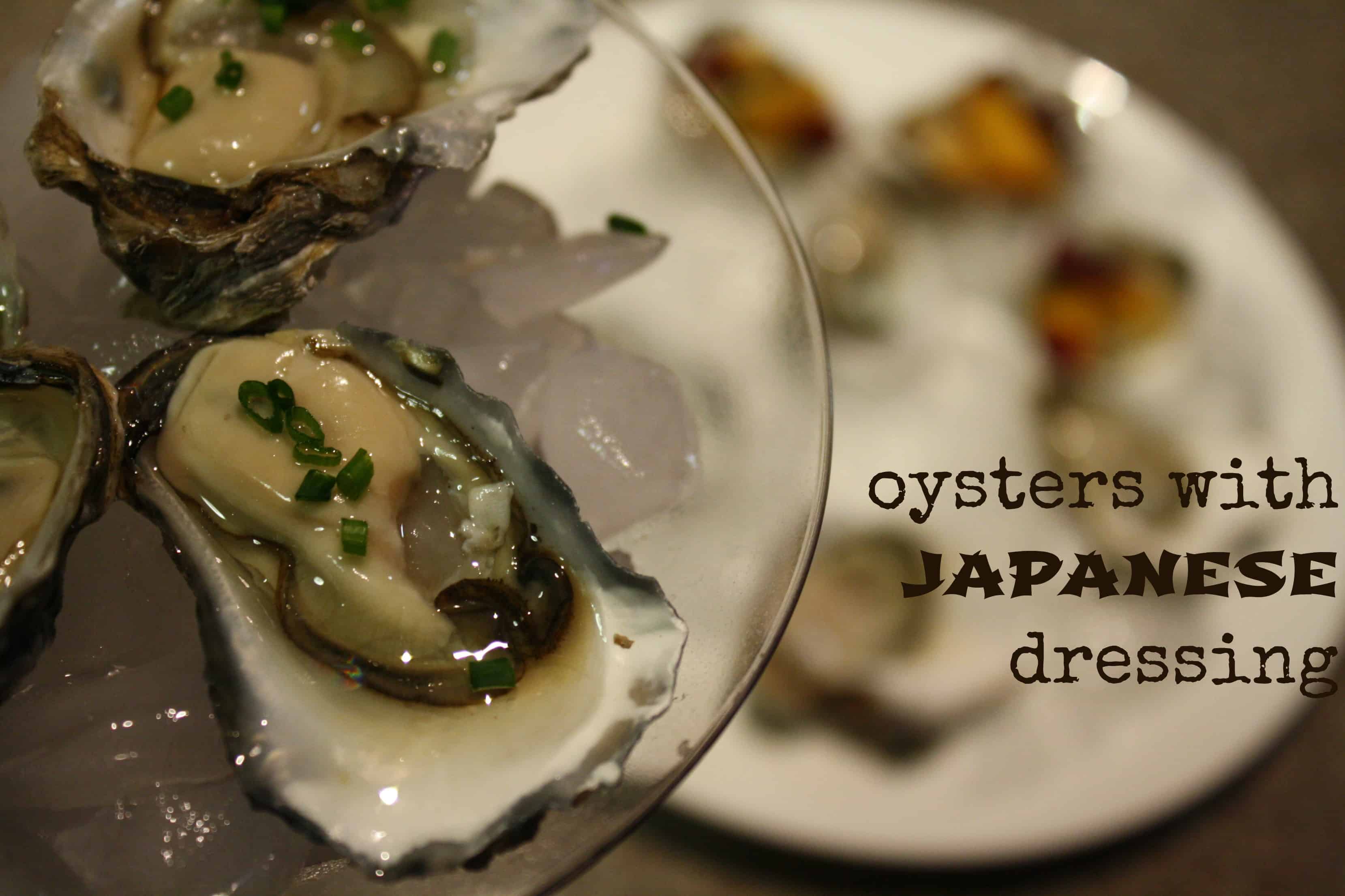 five ways with oysters Cooker and a Looker