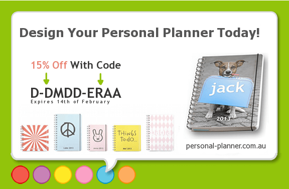 PErsonal Planner discount