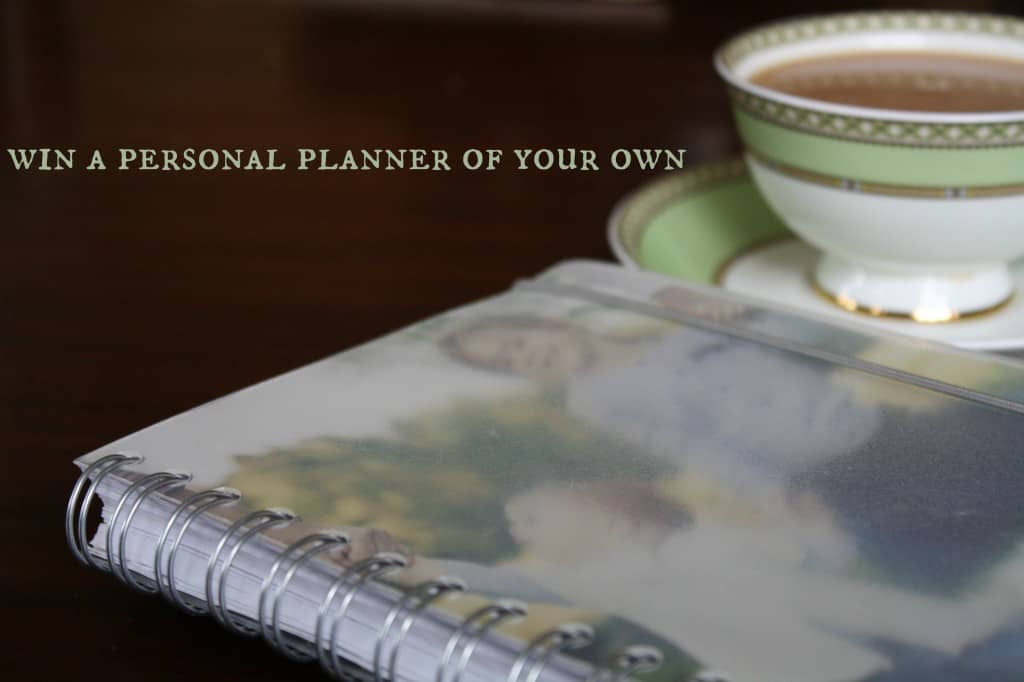 win a personal planner of your own