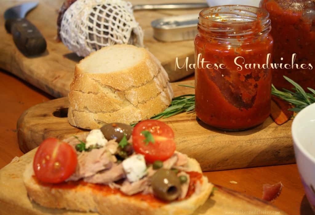 Maltese Sandwiches by Cooker and a Looker