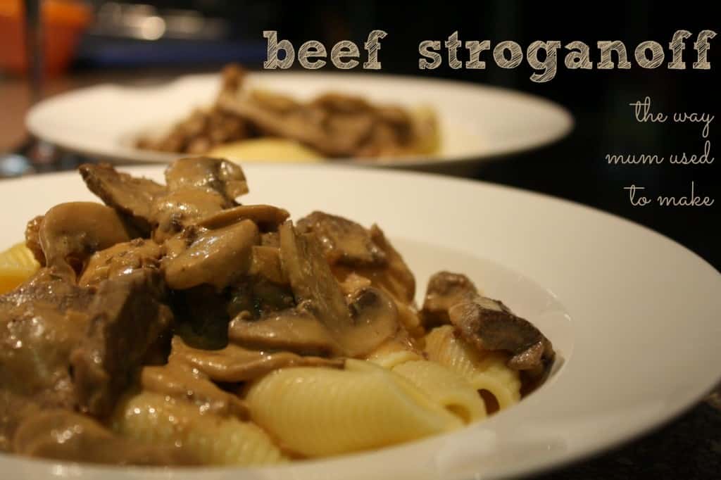 beef stroganoff