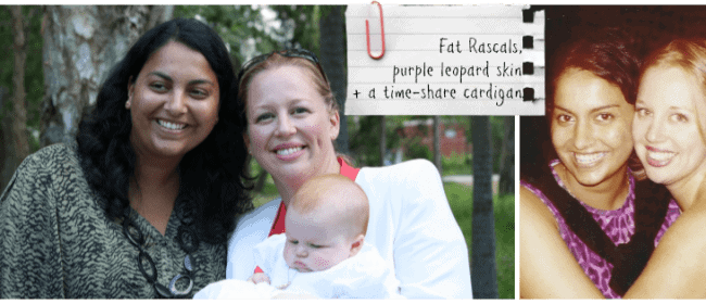 fat rascals, purple leopard skin + a time-share cardigan