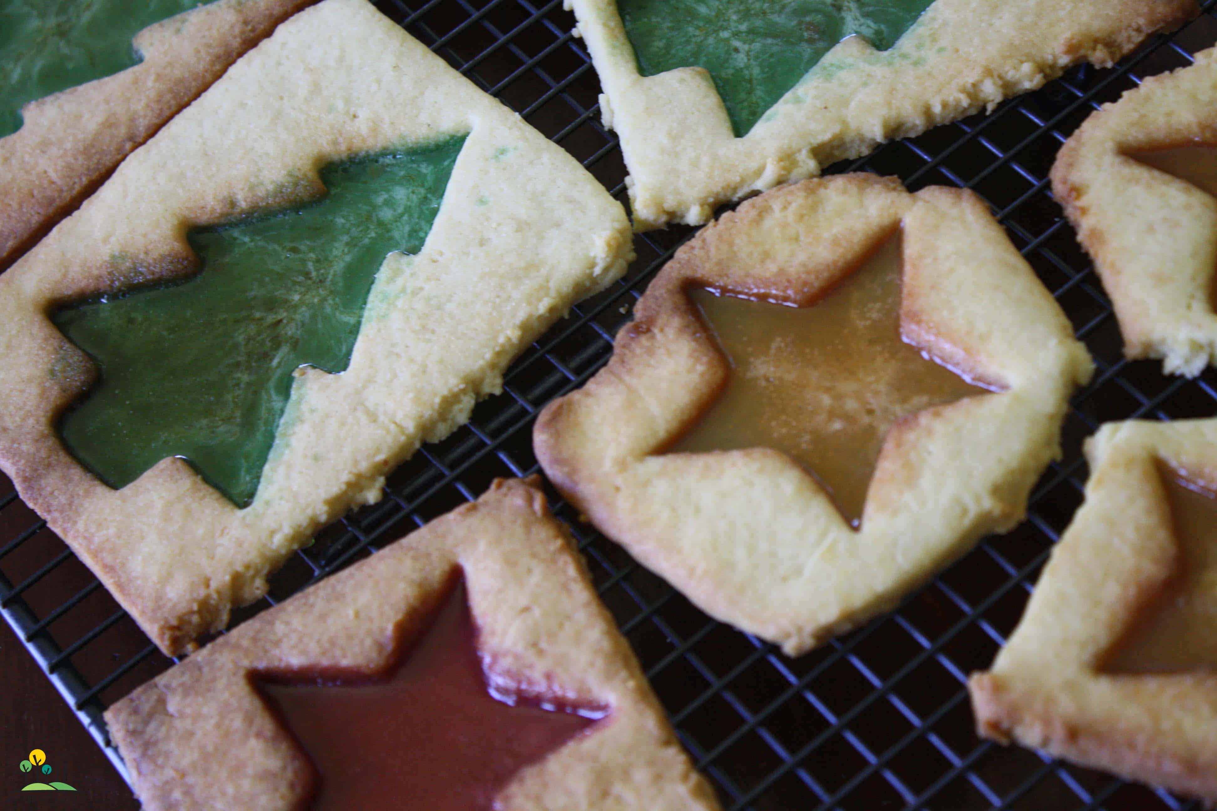 stained glass window biscuits Cooker and a Looker