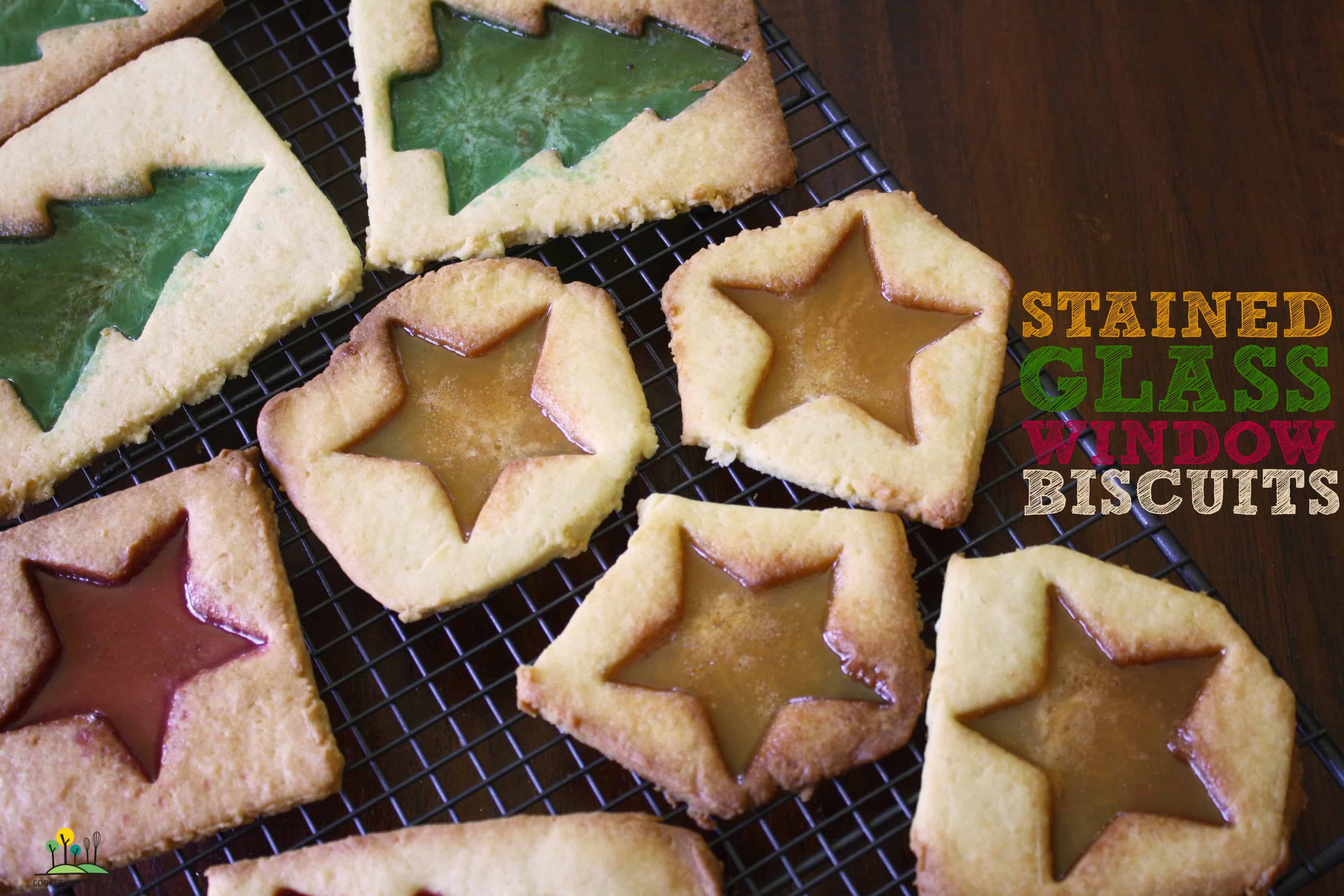 stained glass window biscuits Cooker and a Looker