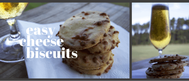 easy cheese biscuits + hidden talents