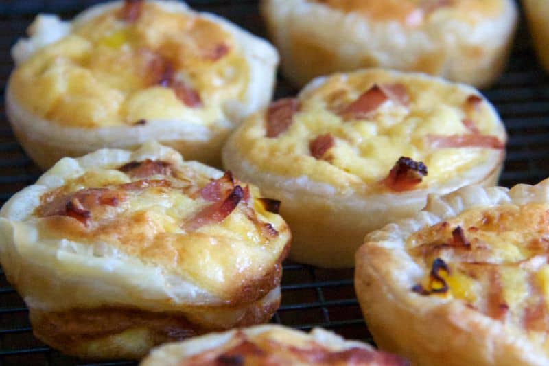 mini quiches