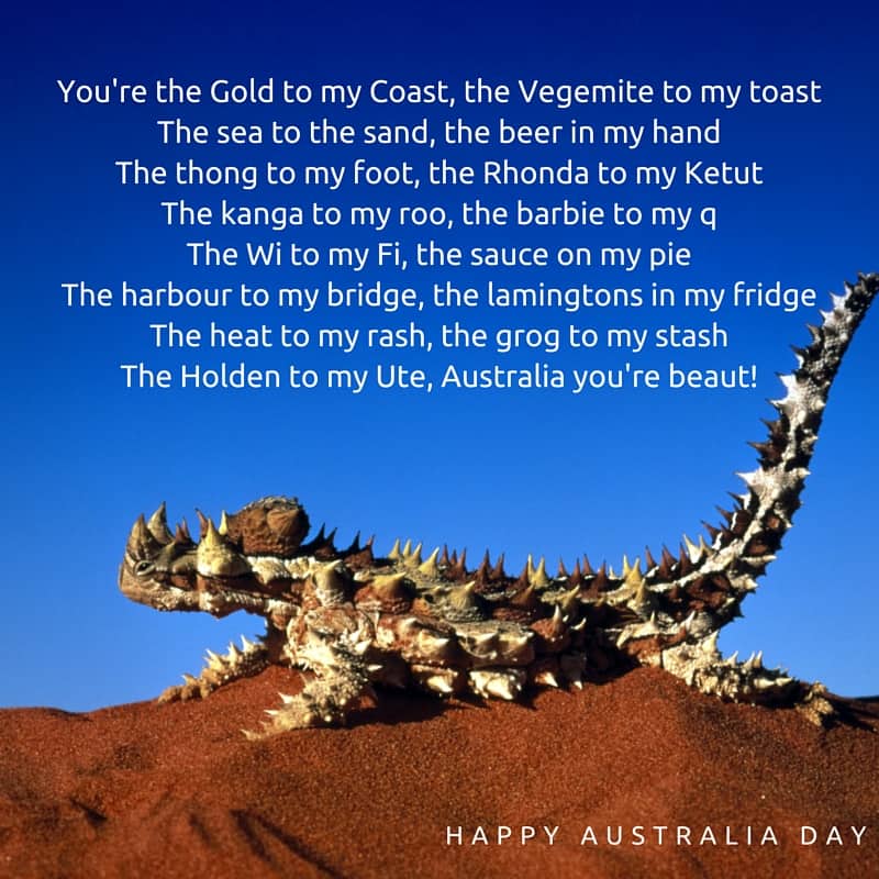 australia day poem you