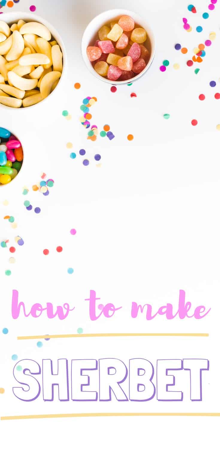 Looking for something fun to do these school holidays? Sherbet is easy and fun to make. You probably have all the ingredients in your pantry already!