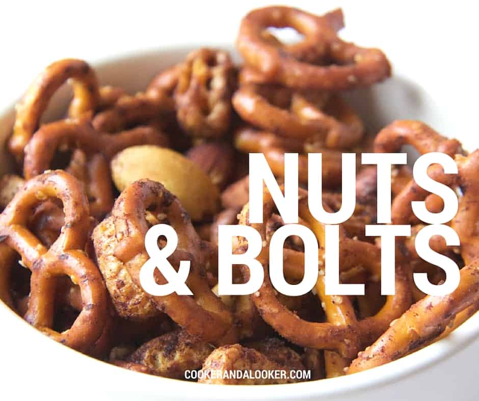 how to make nuts and bolts Cooker and a Looker Australian Home Cooking